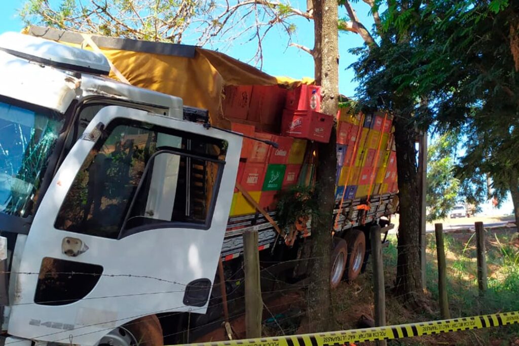 caminhão contrabando
