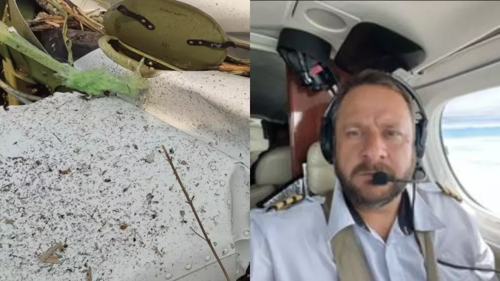 Piloto Morre Cai Aviao Mt