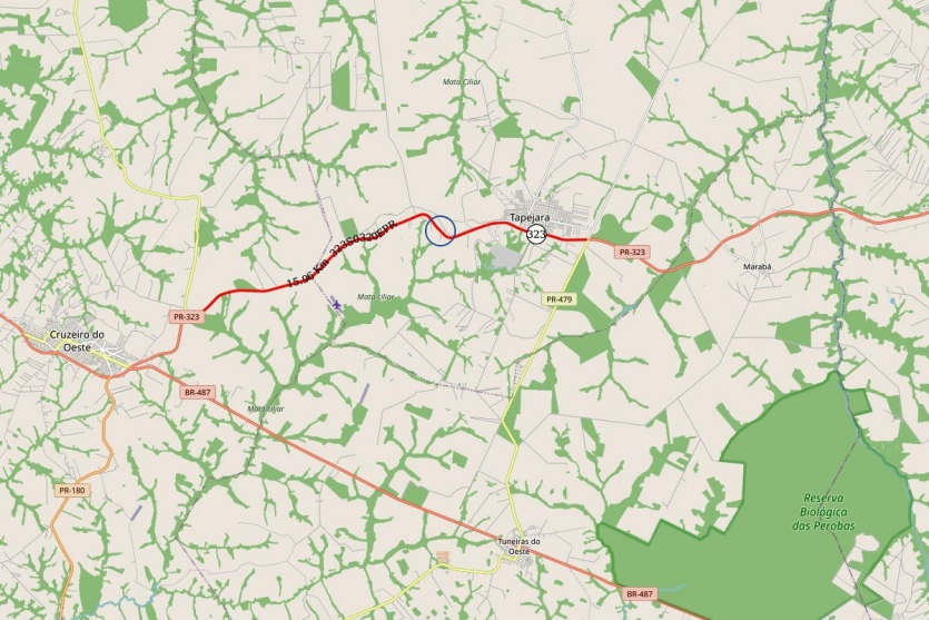 Pr 323 Tapejara Z Mapa